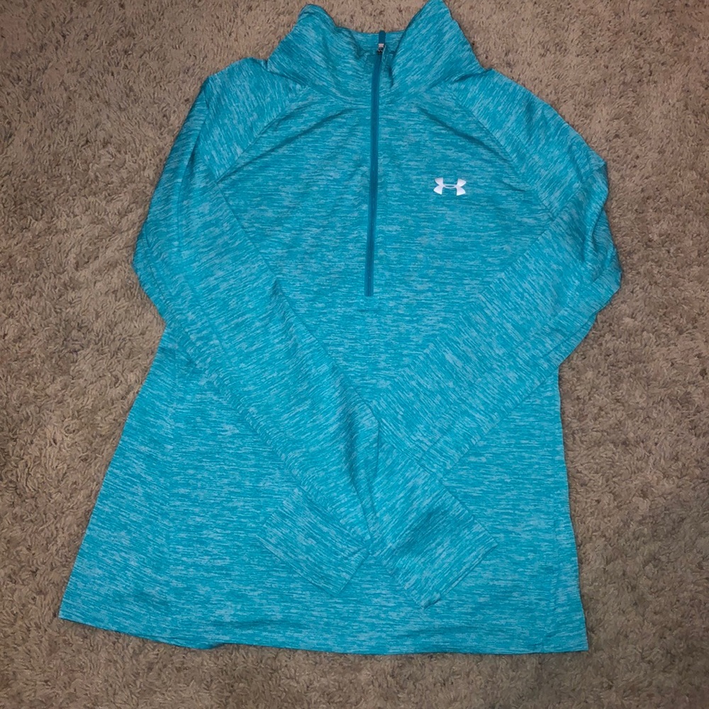 Teal underarmour jacket